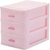 DOITOOL Drawer Desktop Storage Organiser 3 Layer Large Capacity Cosmetic Storage Case Jewelry Holder Box Storage Container for Vanity Bathroom