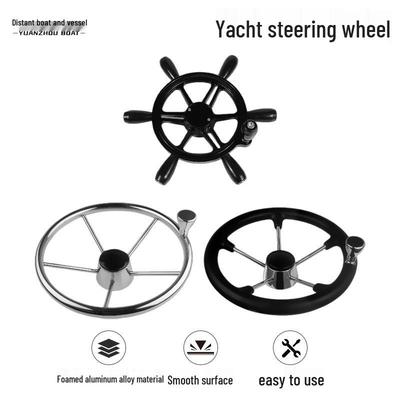 Schaumstoff-Griff Marine Yacht Lenkrad: Edelstahl & Aluminiumlegierung