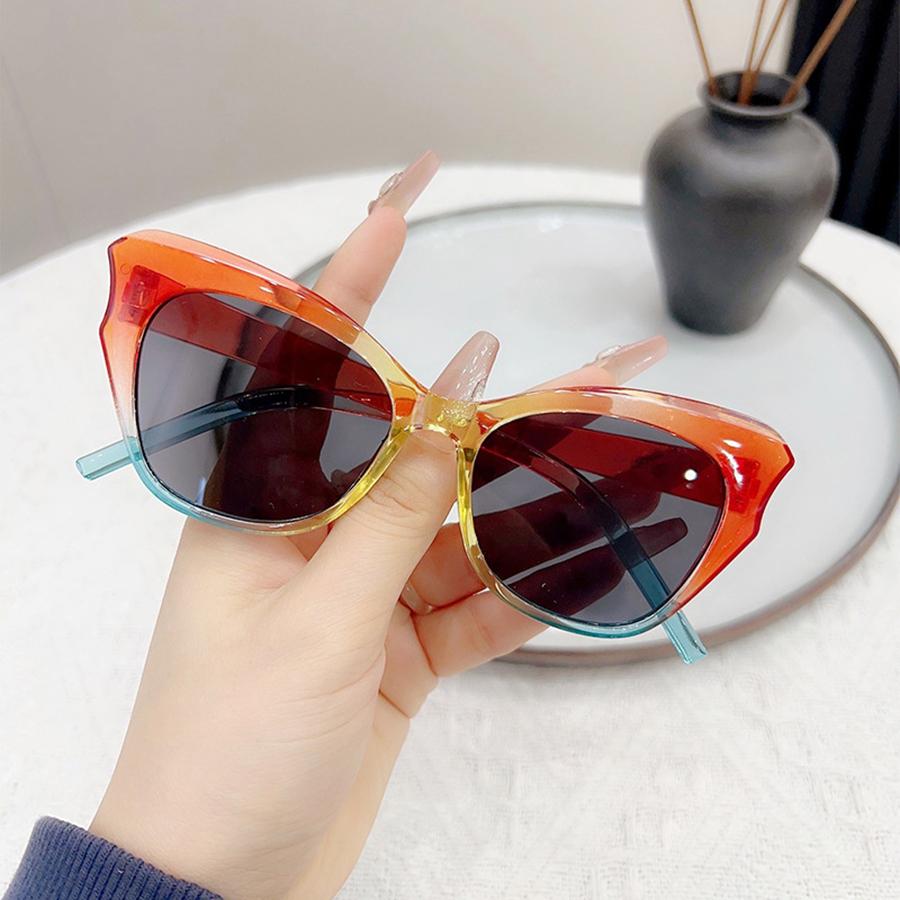 Butterfly Sunglasses Pink Sunglasses Women Sunglasses Cat Eye Sweet Frame Personalized  Brand Design Sunglasses In Trend Outdoor Sun Protection UV400