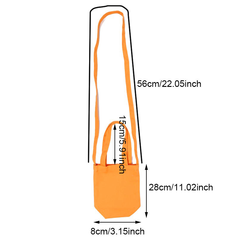 Water Bottle Bag Portable Cup Sleeve Tumbler Case Holder Bag Mug Sleeves Pure Color Aquaflask Cover with Strap Insulator Sleeve Bag