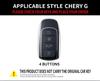 Chery Car Key Cover for Arrizo 5, Tiggo 7, Tiggo 3, Arrizo GX, and Arrizo 5plus - Unisex Shell Buckle Bag