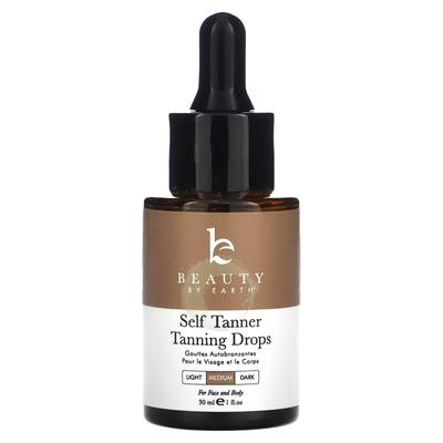 Self Tanner Tanning Drops, Medium, 1 Fl Oz (30 Ml)