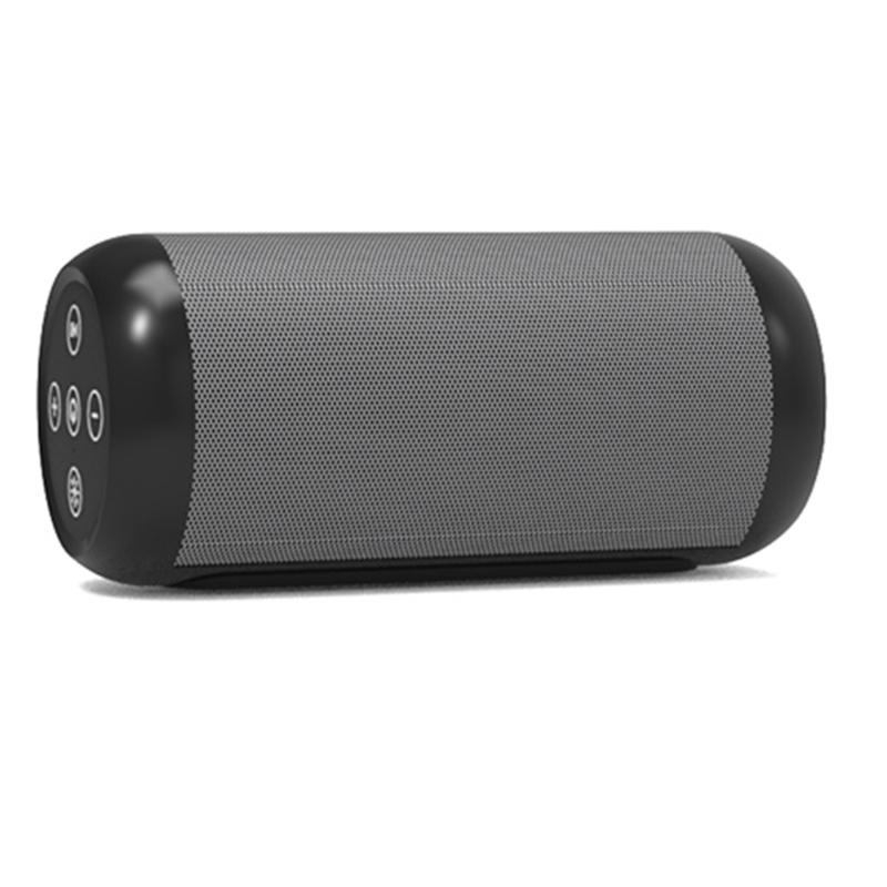 

Bluetooth-compatible Speakers Stereo Portable Wireless Speakers Waterproof Shower Speakers with LED Light Microphone чорний