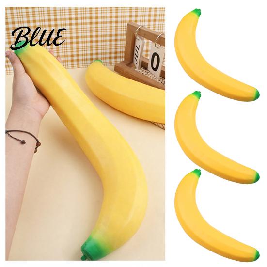 Giant Banana Soft Toy Squeeze Stress Relief TPR Slow Rebound Anxiety Fidget for Kids Adults Birthday Christmas Gift Focus And Relaxation Ball