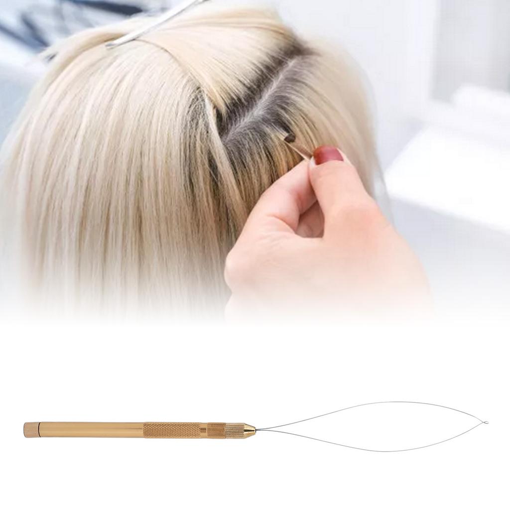 Hair Extension Tools Alloy Thrder Pulling Hook   for Professional Hair Styling Accessory