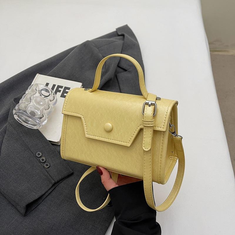 New High-end Fashion Oblique Span Bag Versatile Handbag Spring Small Square Bag Casual Shoulder Bag