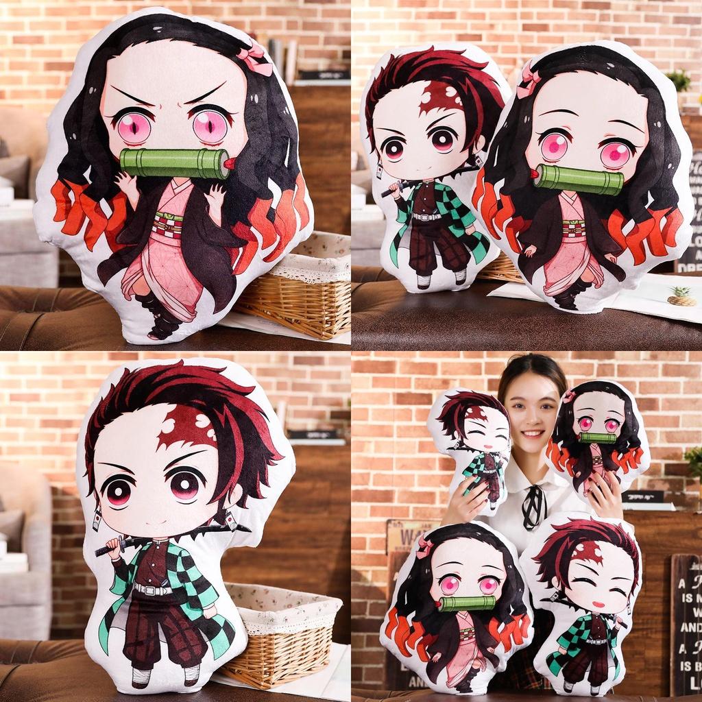 Soft Plush Pillow Of Anime Demon Slayer Kimetsu No Yaiba Kamado Nezuko For Kids