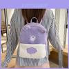 Cute Carebears Plush Backpack For Daily Use Girls Gift