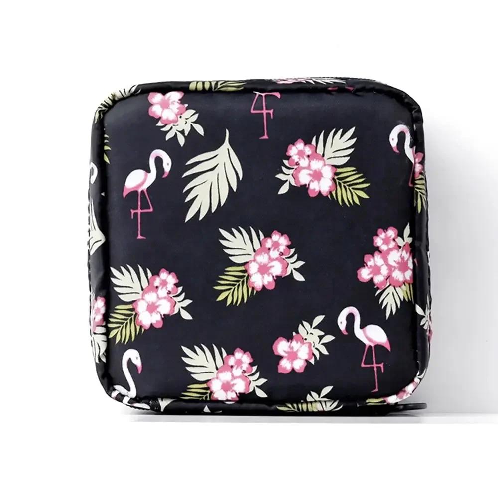 Waterproof Tampon Storage Bag Sanitary Pads Coin Purse Bag Travel Portable Makeup Lipstick Pouch Cute Data Cables Organizer