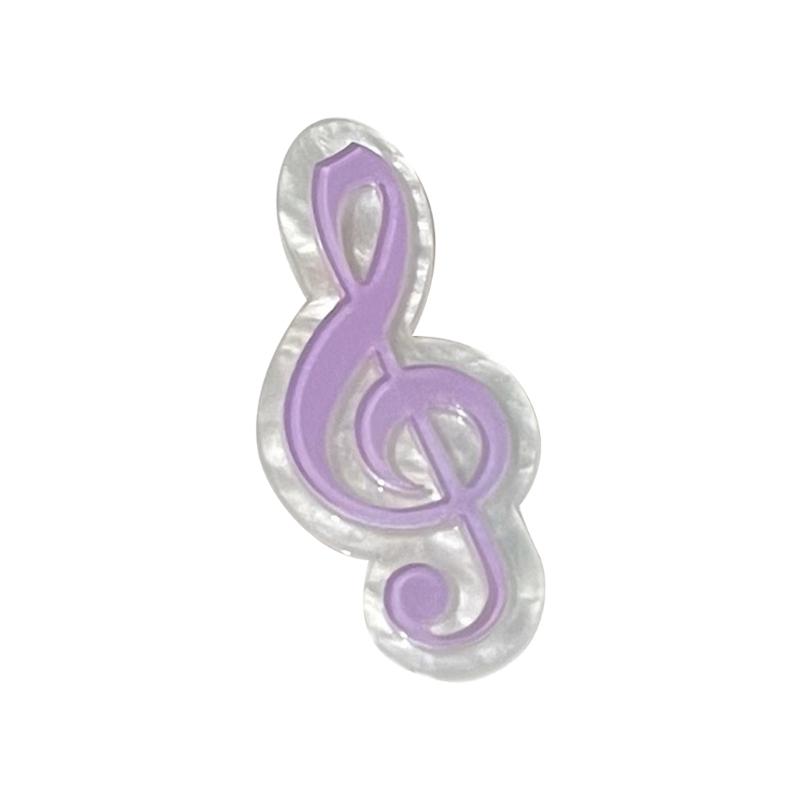 Fashion MusicNote Hairpin Lovely Hair Clip for Teens Y2K Cool Girls Hairclip 1