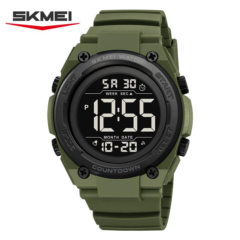 SKMEI 2713 hodinky pro muže Nová Móda Sportovní Digitální Elektronický Ciferník Hodinky Chronograf Vodotěsné Multifunkční Pánské Hodiny