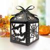 Halloween Boxes Paper Bat Containers Halloween Chocolate Box Party Decor For Snacks Gummy Bread Table Shelf Kitchen Mantel Bar