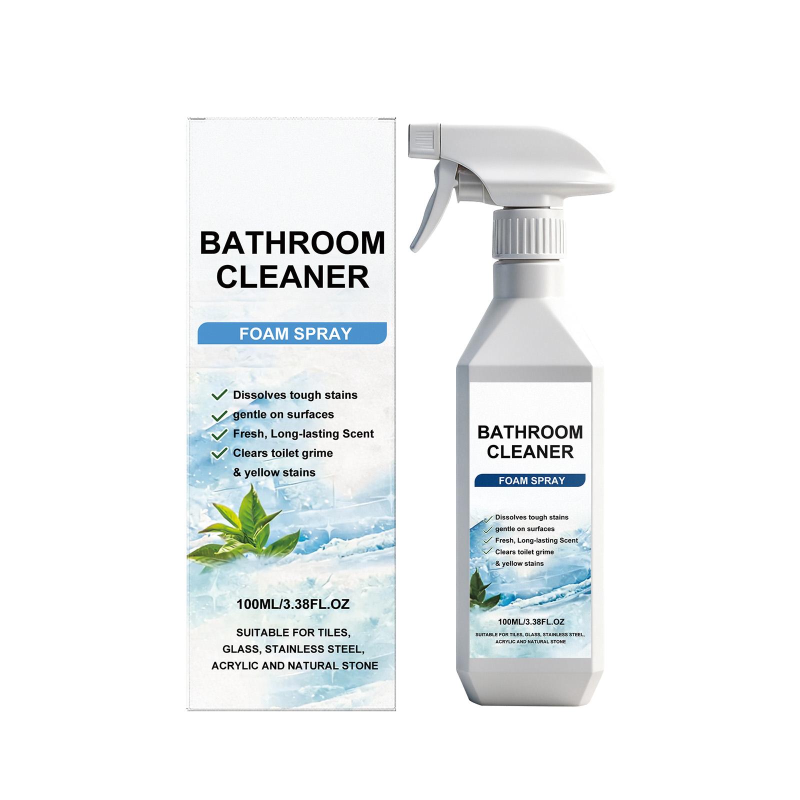 AMZ Bathroom Cleaner Bathroom and shower daily cleaning stain remover, refreshing and long-lasting fragrance, multi-effect convenient spray 100ml