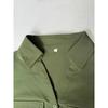 Women S Loose Fit Long Sleeve Shirt With Double Pockets Casual Fashion