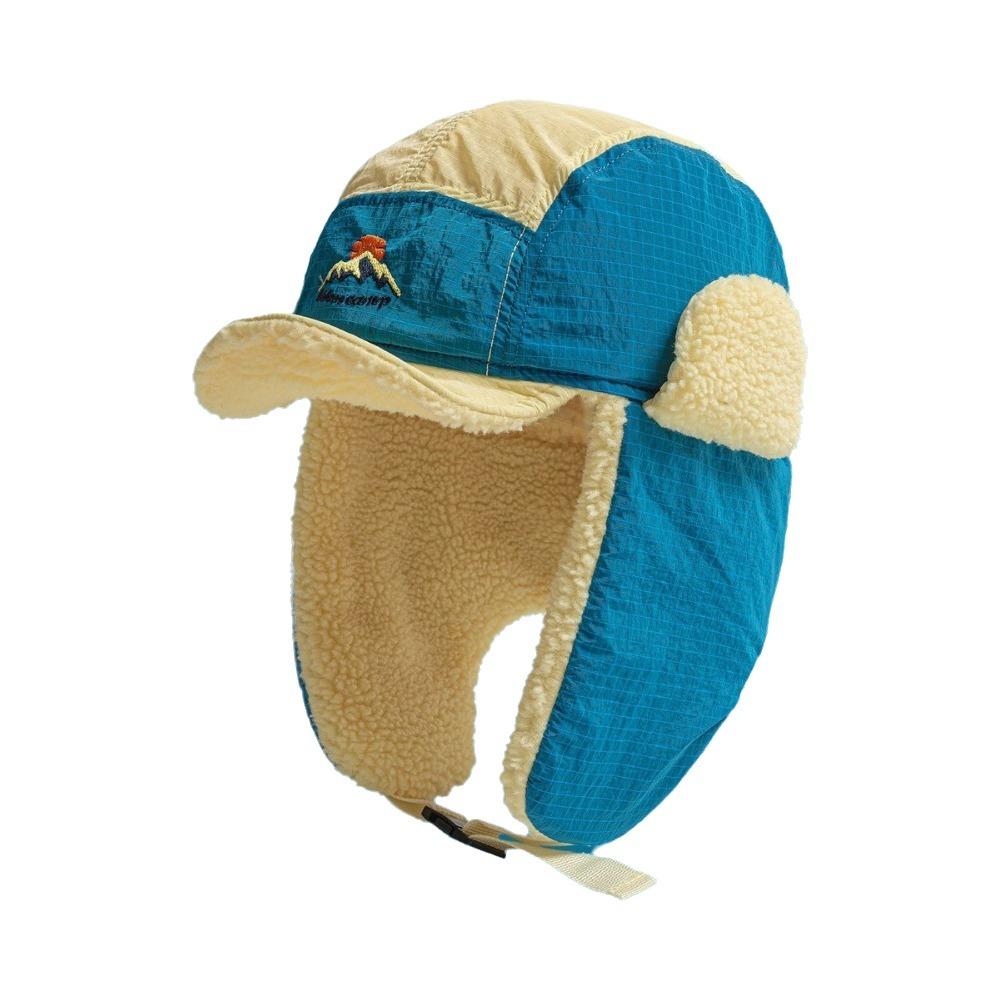 Windproof Bomber Hats Embroidered Earflap Bonnet Fashion Ski Russian Cap Outdoors
