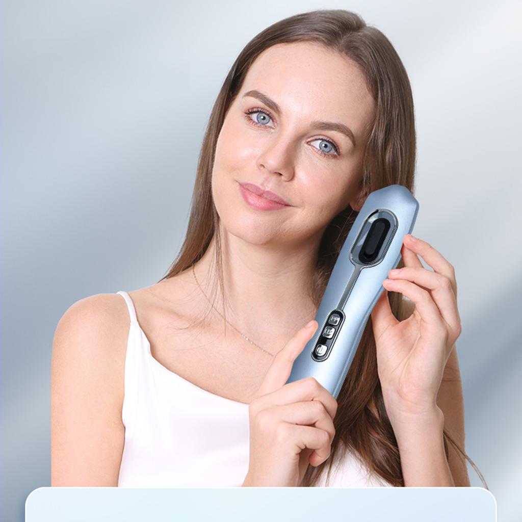K·SKIN KD3808P Hair Growth Comb Liquid   Comb Hair Care Comb Microcurrent RF EP Scalp Massage Comb 4 LED Light Therapy Modes 10-Minute Auto Shutd