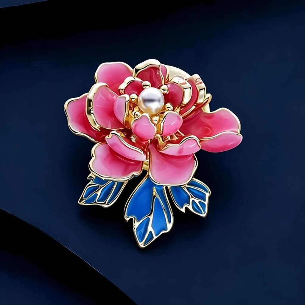 Magnetic Snap Brooch To Prevent Showing of Underwear for Decorative Dress with Pleated Collar Opening Button
