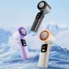Handheld Cooling Fan Rechargeable 100 Speed, Foldable Design Portable Fan for Outdoor Travel Beach