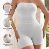 Women One Shoulder Seamless Tummy Control Bodysuit Shaper Waist Cincher Hip Lifter
