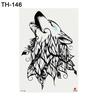 Animal Dog Bear Arm Shoulder Waterproof Temporary Fake Tattoo Sticker Gift