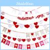 Delightful Felt Love Flags For Valentine's Day Be My Valentine And You Be Mine Perfect Decorations For A Romantic Celebration