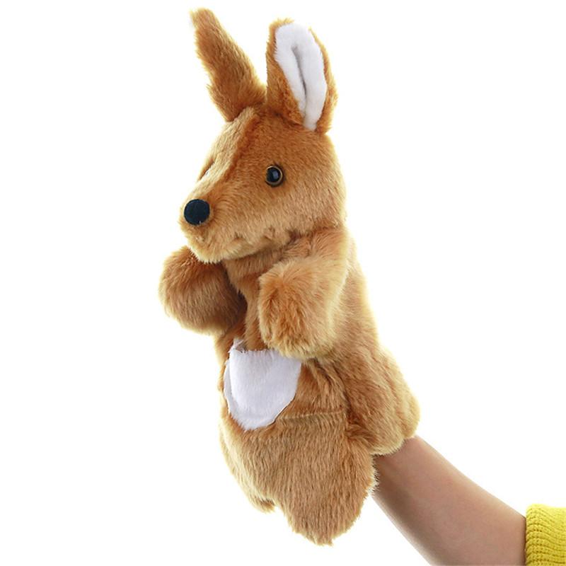 Tier Handpuppe Katze Puppen Plüsch Handpuppe Frühe Bildung Lernspielzeug Kinder Marionetten Puppen zum Geschichtenerzählen