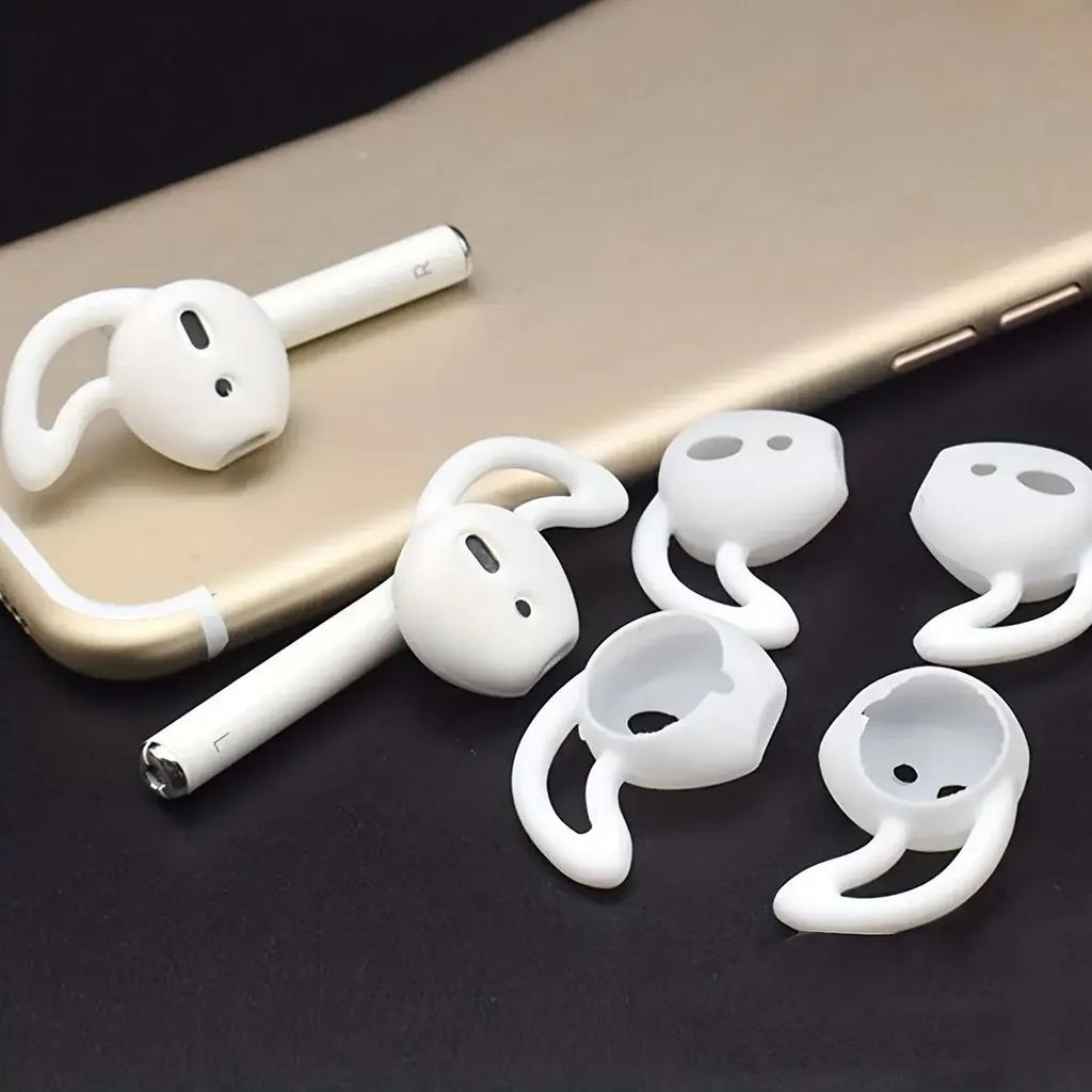 3Pair-Ear Pads For Airpods 2 Wireless Bluetooth For Iphone Earphones Cushions Silicone Ear Caps Case Earpads Eartips