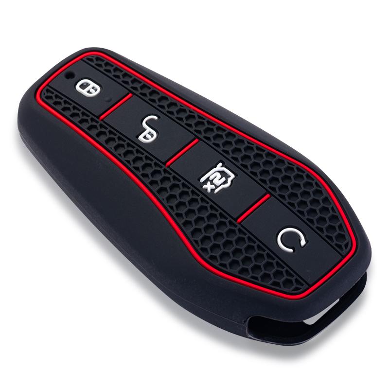 Silicone Holder Chain Key Case Car Key Cover for BYD Atto 3 Han EV Dolphin Song PRO Max Tang DM Yuan Dolphin E2 Qin PLUS