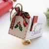 Wood Mailbox Hanging Ornament Weather Resistant Christmas Tree Decoration Easy Installation For Mantel Door Entryway