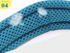 Collier pour chien - Confortable - Nylon rembourré - Bande réfléchissante 3M - Taille XXL - Bleu Royal