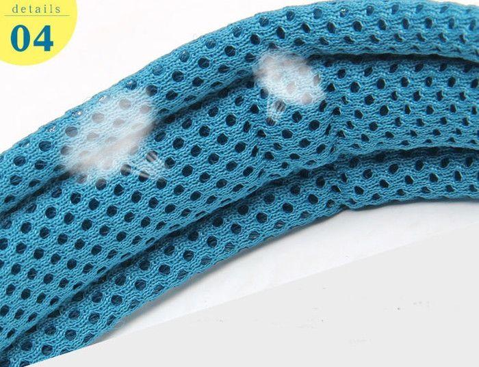 Collier pour chien - Confortable - Nylon rembourré - Bande réfléchissante 3M - Taille XXL - Bleu Royal
