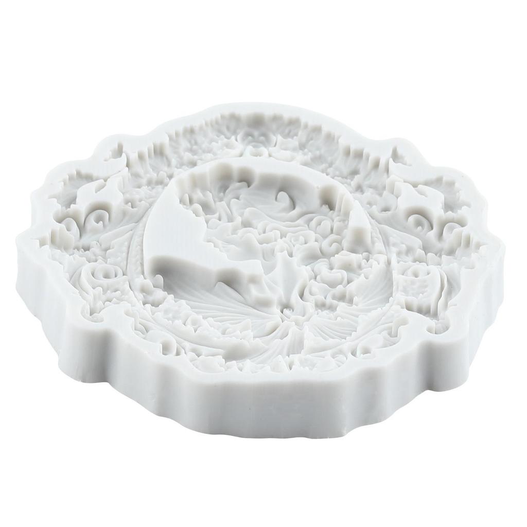 Goddess Silicone Mold Lady Avatar Apple Girl Queen Fondant Molds Cake Decorating Tools Theme Cake Dessert Decorated Chocolate Candy Mold