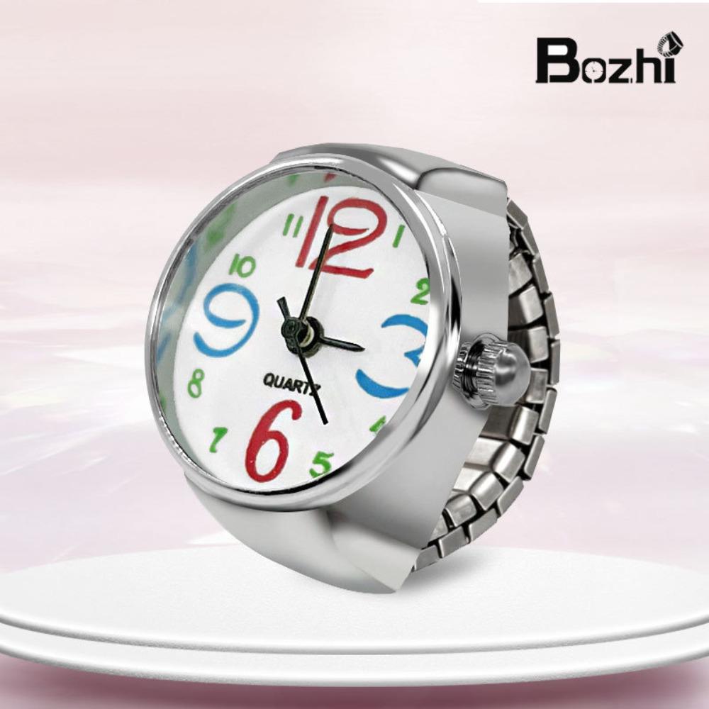 

Hot Selling Finger Watch Ring Creative Movement Vintage Shell Quartz Watch Men Women Fashion Accessories Jewelry