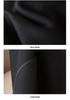 Spring 2026 Women's 10% Cashmere Wool Long Coat with Large Lapel