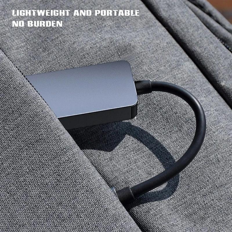 2500Mbps USB 3.0 Type-C Ethernet To RJ45 2.5G USB2.0 Wired Adapter Converter Lan Network Hub For Windows 8.1/10/11 For PC Laptop