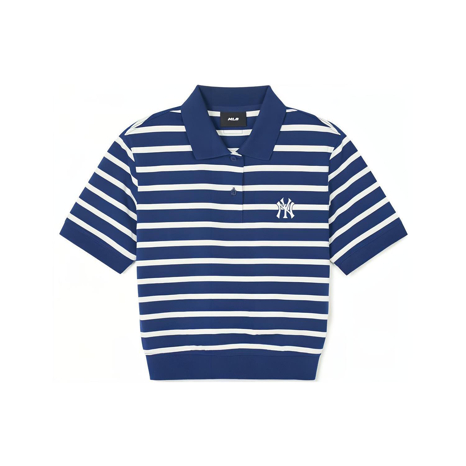

New MLB New York Yankees Polo Shirts Women s Blue 3FPQV0143-50NYL S