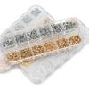 1203pcs Lobster Clasp Crimp Bead End Beads Tweezers Jewelry Plier Steel Wire Jewelry Kits for Bracelet DIY Jewelry Makings