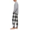 Herren-Pyjama-Set, Langarm und lange Hose, zweiteilig
