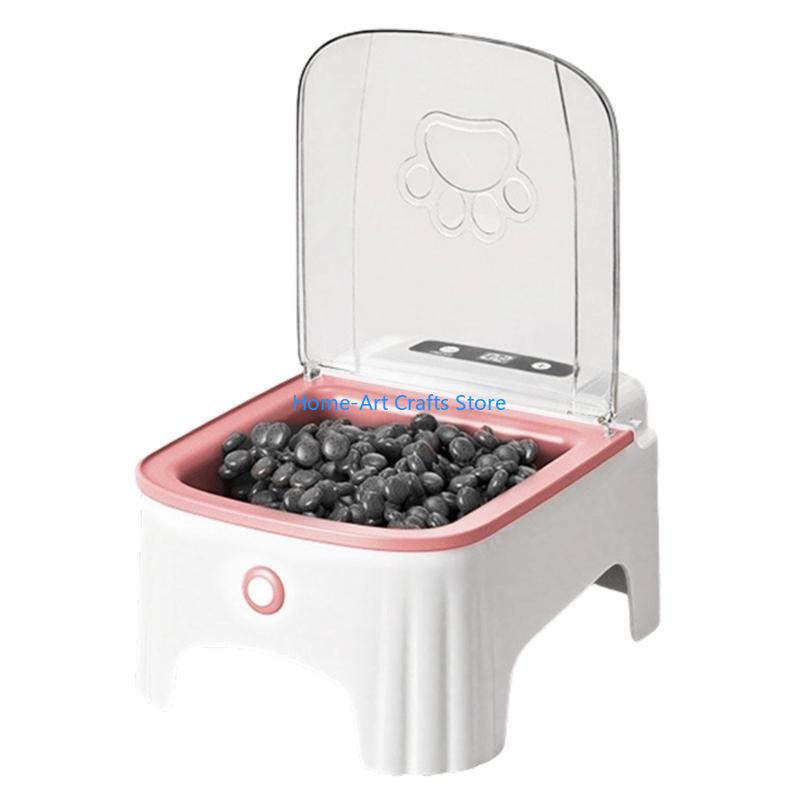 

Y3NA Cats Dispenser Mute Working Automatic Open Pet Bowl Training Tool 2026 New Dropping