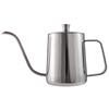 304 Stainless Steel Coffee Pots 350ML / 600ML Narrow Spout