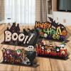 Wooden Halloween Skull & Pumpkin Ornaments - Party Decor Props for Spooky Scenes