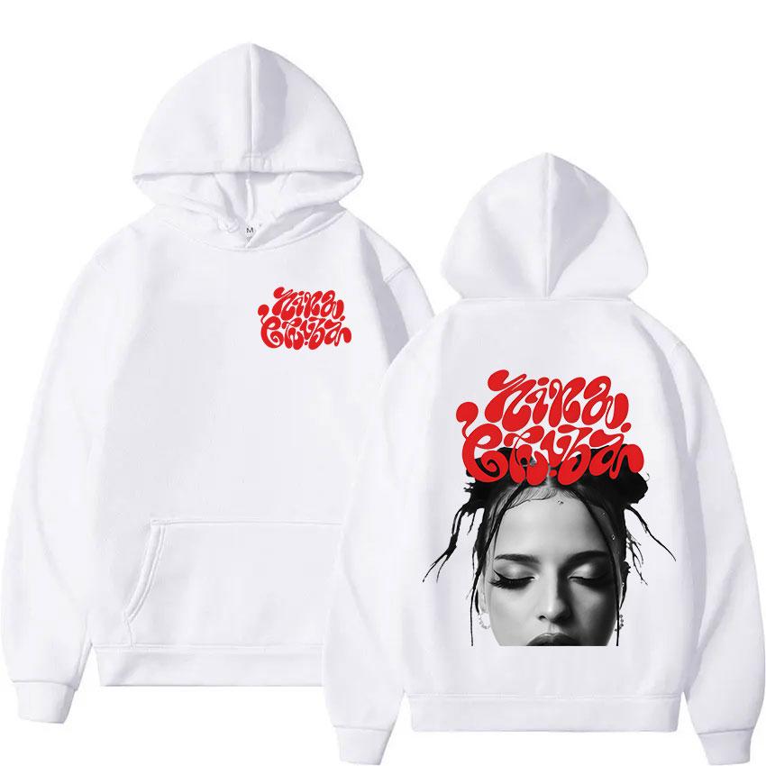 Singer Nina Chuba Tour  Album Cover Hoody Men Women Fashion Harajuku Pullover Sweatshirt Y2K Hip Hop Oversized Fleece Hoodie