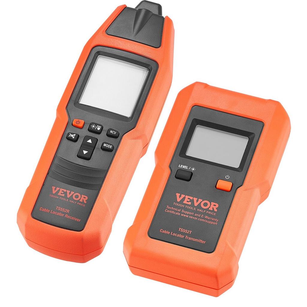 Subterranean Wire Tracker, Up To 3 FT Detection Depth, Voltage Range 12-600V, Circuit and Line Break Locator, Extends To 6561 FT for Underground