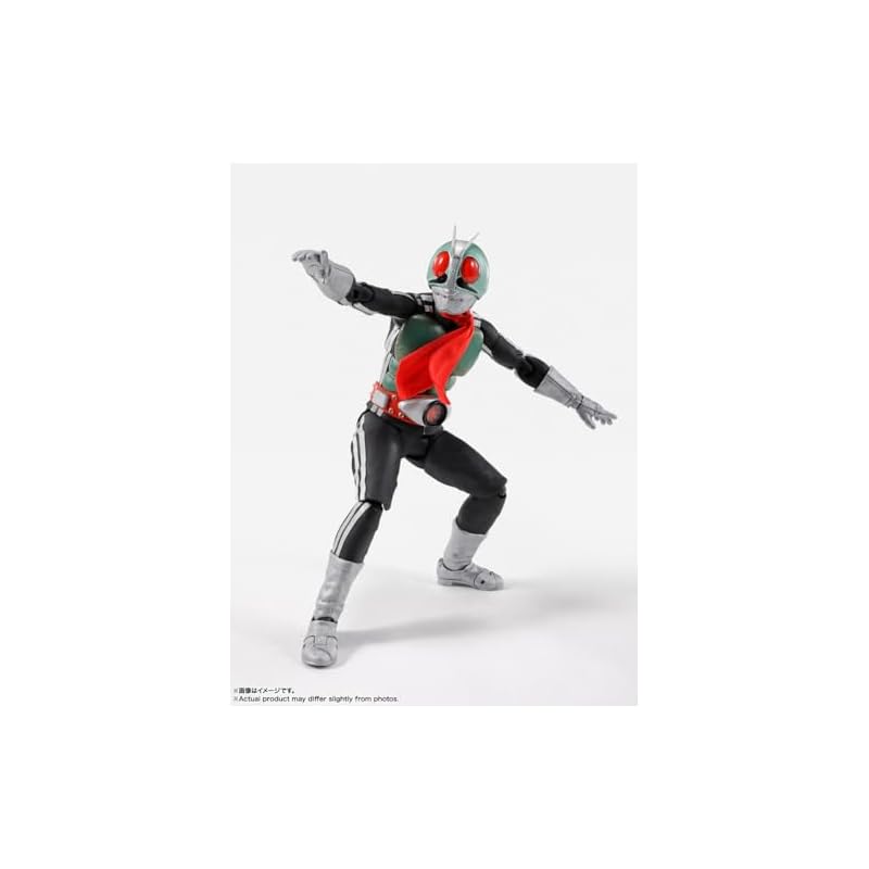 TAMASHII NATIONS S.H.Figuarts (Real Bone Carving Technique) Kamen Rider New No. 1 Glorious Showa Rider Edition (First Press Limited Edition Base