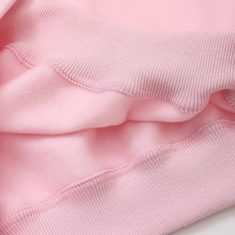 Kaslead New Arrival Women's Fashion Style Basic Flannel Sweatshirt Casual Pants 8417800 8417801