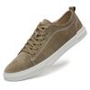 Mode Äkta Läder Herr Casual Skor Nya Hög Kvalitet Utomhus Lätta Bekväma Allround Herr Sneakers Zapatillas Hombre Heta