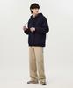 [Non-Fleece Or Fleece-Lined] Essential Oversized Hooded Sweatshirt Navy