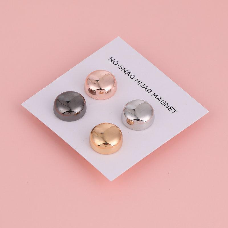 Strong Magnetic Muslim Scarf Buckle, Dual-Use Brooch Clip