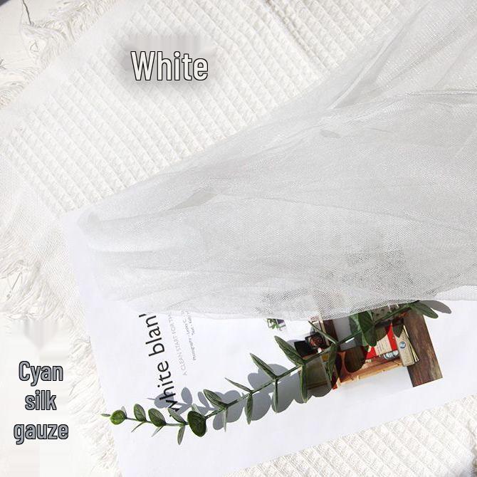 Green Tulle Lace Net Fabric for Kindergarten & Wedding - Transparent, Free Shipping