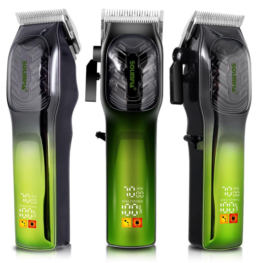 Hair Clippers for Men Professional Cordless Barber Clippers for Hair Cutting Grooming Rechargeable Beard Trimmer